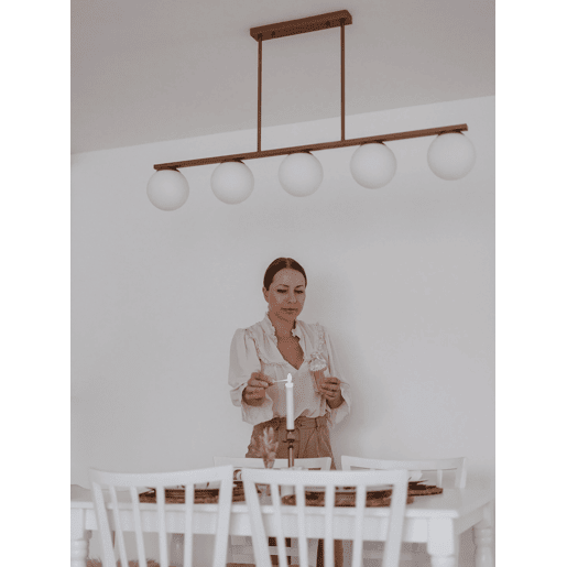 Candeeiro suspenso ZIKULI Metal Dourado