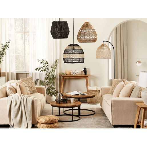 Candeeiro de pé BERNICA Rattan Natural Candeeiro de pé BERNICA Rattan Natural