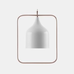Candeeiro suspenso MAVONE Metal Branco