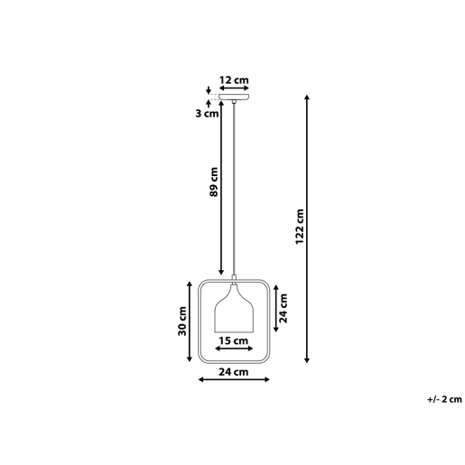 Candeeiro suspenso MAVONE Metal Branco Candeeiro suspenso MAVONE Metal Branco