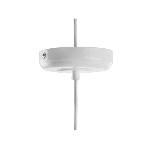 Candeeiro suspenso MAVONE Metal Branco Candeeiro suspenso MAVONE Metal Branco