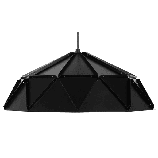 Candeeiro suspenso SENIA Metal Preto
