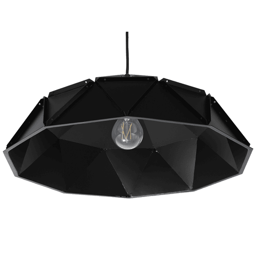Candeeiro suspenso SENIA Metal Preto