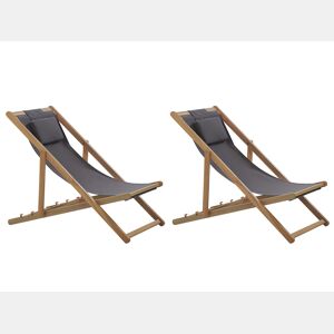 Beliani Cadeira loungerelax AVELLINO