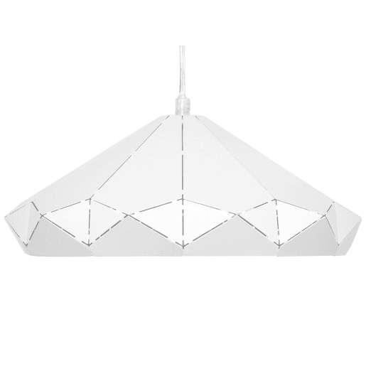 Candeeiro suspenso NEVOLA Metal Branco
