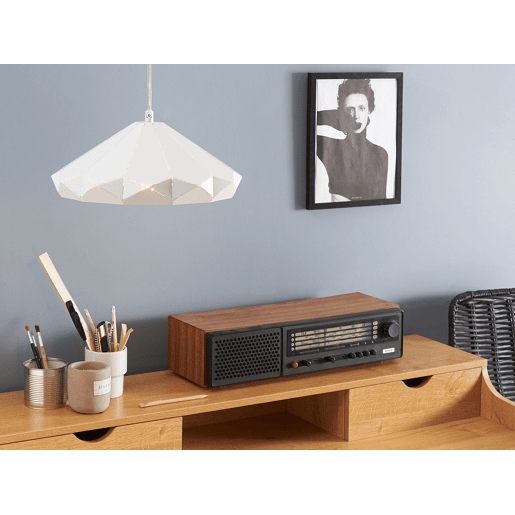 Candeeiro suspenso NEVOLA Metal Branco