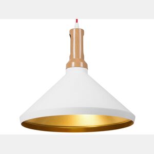 Candeeiro suspenso LIARD Metal Branco