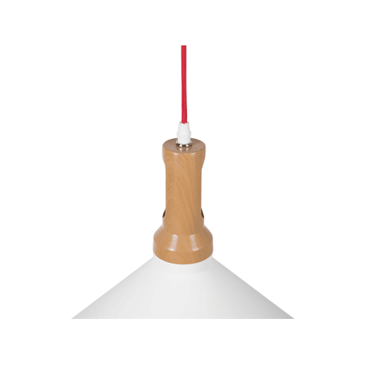 Candeeiro suspenso LIARD Metal Branco Candeeiro suspenso LIARD Metal Branco