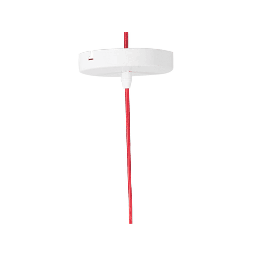 Candeeiro suspenso LIARD Metal Branco Candeeiro suspenso LIARD Metal Branco