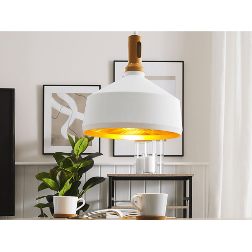 Candeeiro suspenso SEPIK Metal Branco