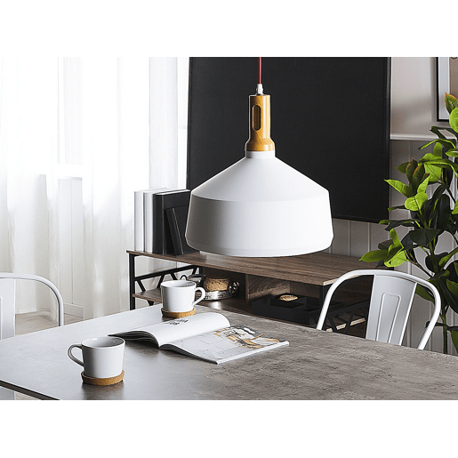 Candeeiro suspenso SEPIK Metal Branco