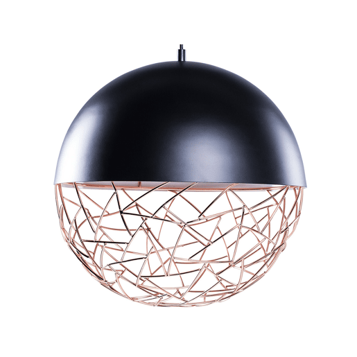 Candeeiro suspenso PADMA Metal Preto