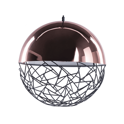 Candeeiro suspenso PADMA Metal Cobre