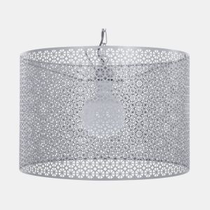 Candeeiro suspenso MEZEN Metal Cinzento