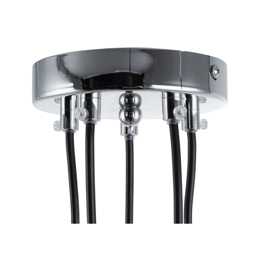 Candeeiro suspenso SAVIO Metal Castanho dourado Preto