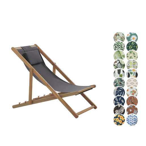 Beliani Cadeira loungerelax AVELLINO