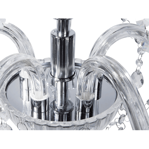 Lustre LOCONE Cristal Prateado Lustre LOCONE Cristal Prateado