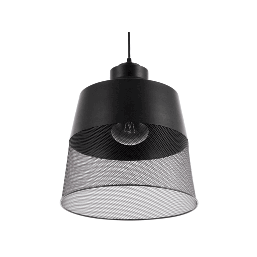 Candeeiro suspenso MUGA Metal Preto