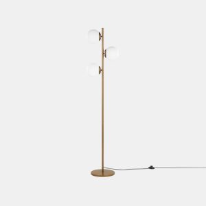 Candeeiro de pé WADI Metal Dourado