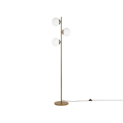 Candeeiro de pé WADI Metal Dourado