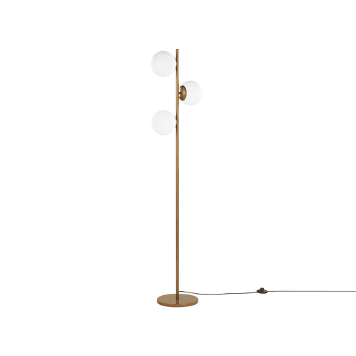 Candeeiro de pé WADI Metal Dourado