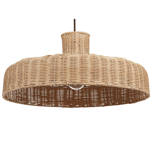 Candeeiro suspenso TAMARIN Rattan Natural