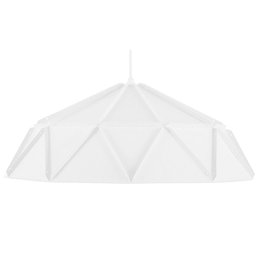 Candeeiro suspenso SENIA Metal Branco