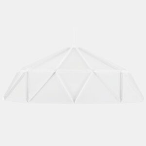 Candeeiro suspenso SENIA Metal Branco