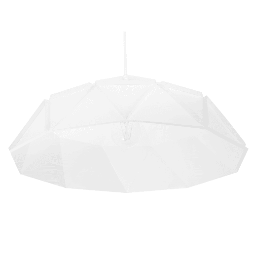Candeeiro suspenso SENIA Metal Branco