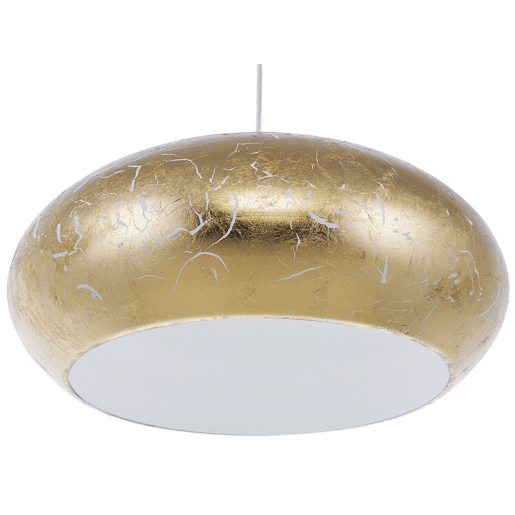 Candeeiro suspenso LIMNATIS Metal Dourado