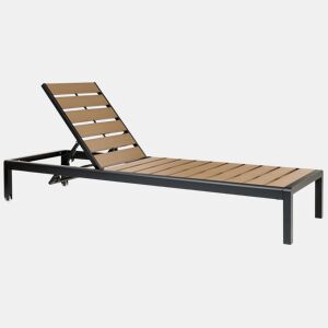 Beliani Cadeira loungerelax NARDO