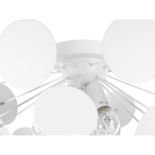Iluminação de tecto MARITSA Metal Branco