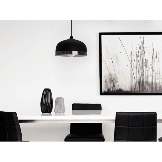 Candeeiro suspenso PARINA Metal Preto