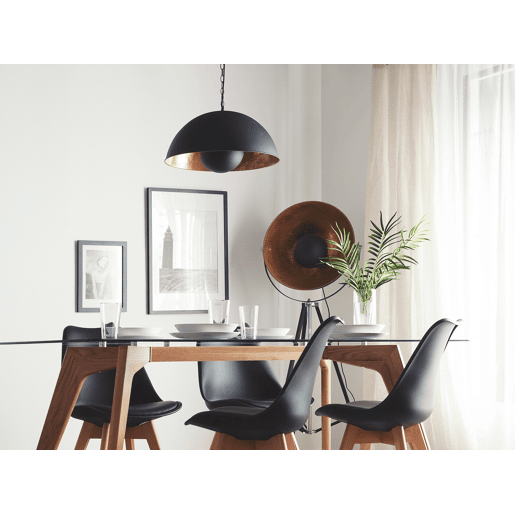Candeeiro suspenso THAMES Metal Preto