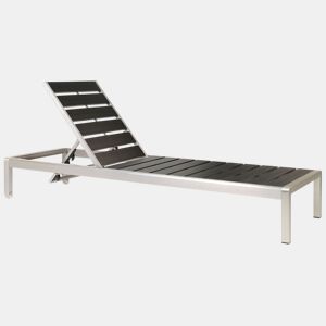 Beliani Cadeira loungerelax NARDO