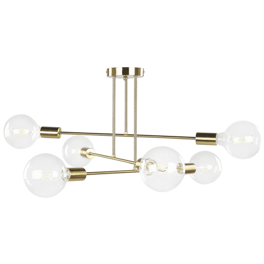 Beliani Iluminação de tecto KIDANE Beliani Iluminação de tecto KIDANE