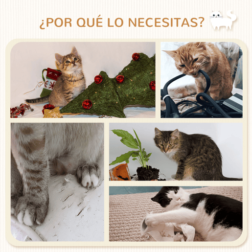 PawHut Prateleiras de Escalada para Gatos de Parede Conjunto de Prateleiras para Gatos 4 Peças com Rede Bola Plataformas de Saltar Poste de Sisal e Escada 84,5x19x54 cm Cinza e Bege PawHut Prateleiras de Escalada para Gatos de Parede Conjunto de Prateleiras para Gatos 4 Peças com Rede Bola Plataformas de Saltar Poste de Sisal e Escada 84,5x19x54 cm Cinza e Bege