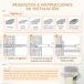 Estantes para Gato Aglomerado de Madera, Poliéster, Sisal PawHut Estantes para Gato Aglomerado de Madera, Poliéster, Sisal PawHut Gris