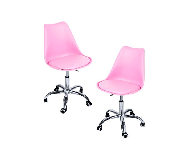Pack 2 sillas neo - rosa