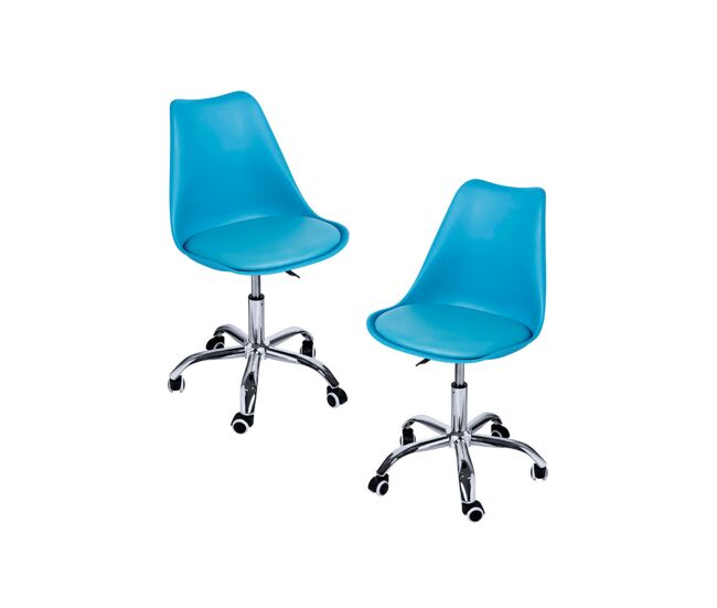 Pack 2 sillas neo - azul claro