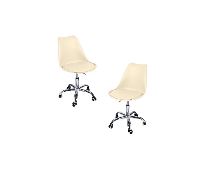 Pack 2 sillas neo - beige