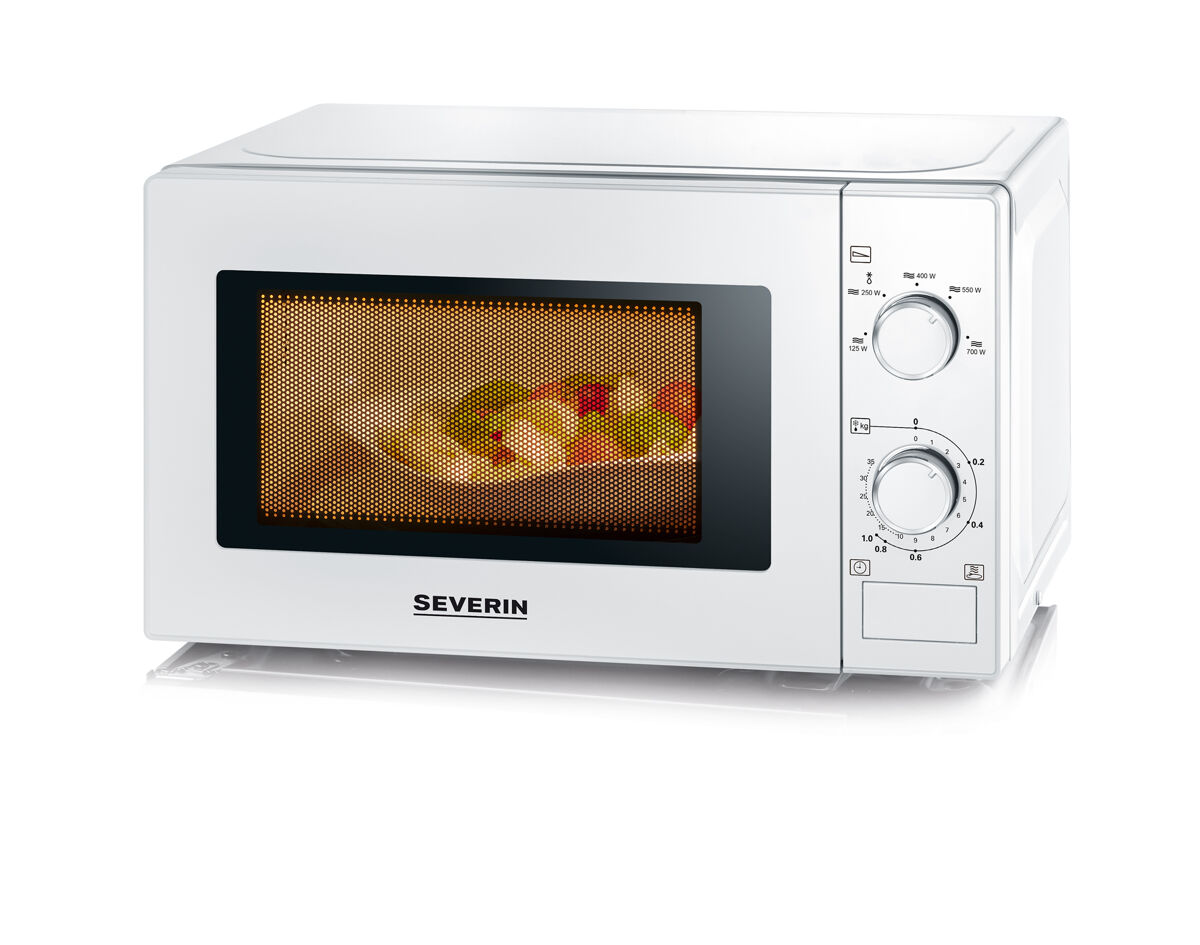 Microondas pequeño de 20 L. SEVERIN, MW 7770, 900 W