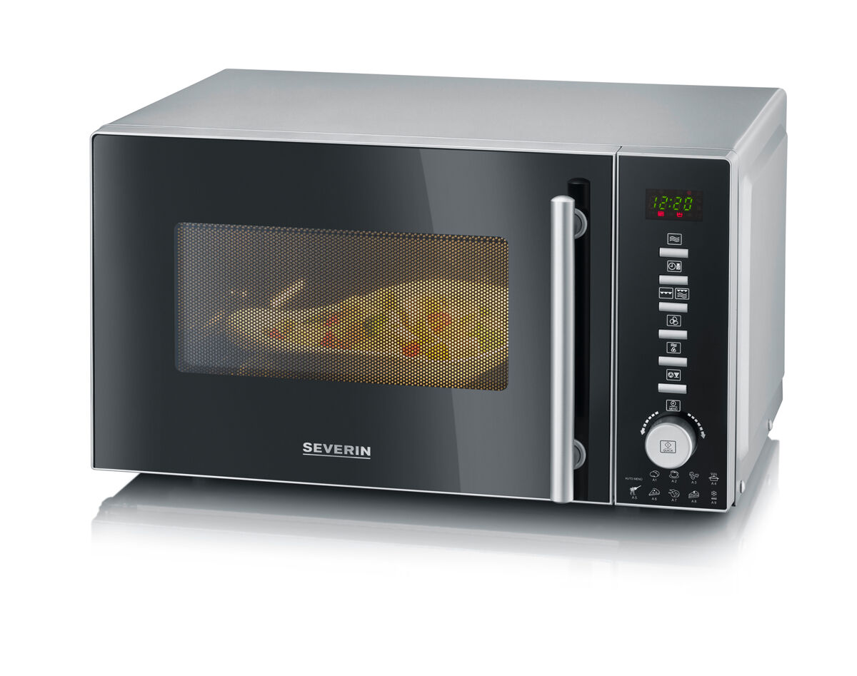 Microondas con Grill y Convección de 20 L. SEVERIN MW 7773, 800 W