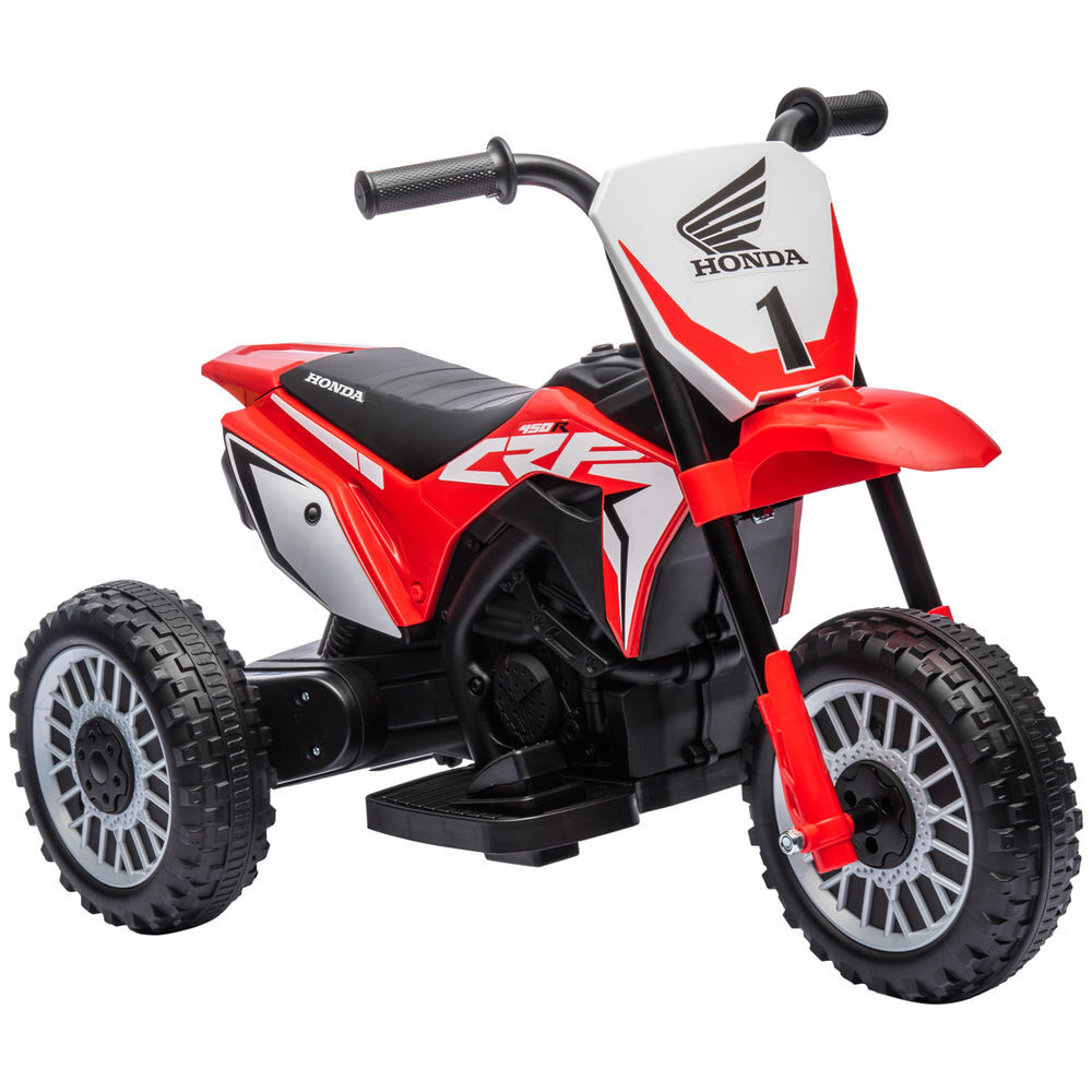 Moto Eléctrica Infantil PP, Metal HOMCOM