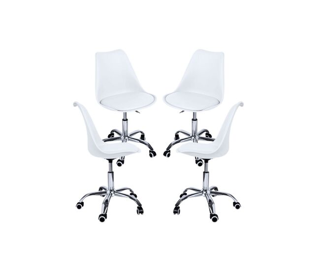 Pack 4 sillas neo - blanco