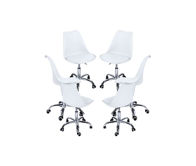 Pack 6 sillas neo - blanco