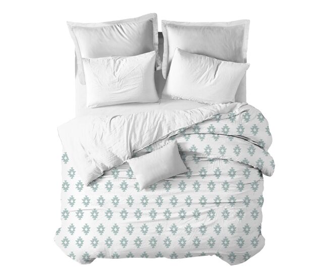 Funda nórdica kilim agua kilim - blanco - cama90 (160x270)