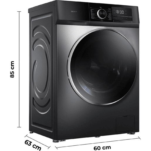 Máquina de lavar Cecotec Bolero DressCode 10500 Inverter 10 kg