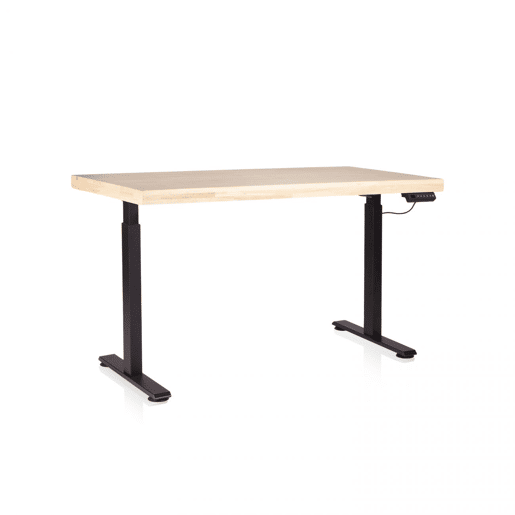 Mesa de estudo elevatória Movimento 140 Preto - Carvalho 140 x 126 x 70 cm