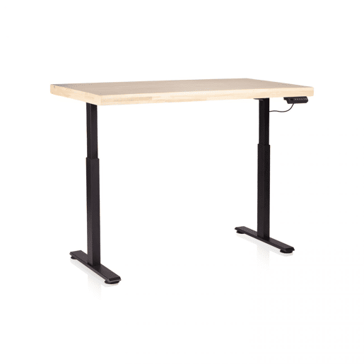 Mesa de estudo elevatória Movimento 140 Preto - Carvalho 140 x 126 x 70 cm